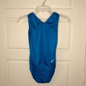 GK Blue Gymnastics Leotard